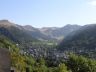 Camping Auvergne : Vue de cette vallée exposée au nord du Sancy