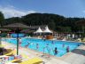 Campsite France Auvergne : Enfants dans la piscine du camping