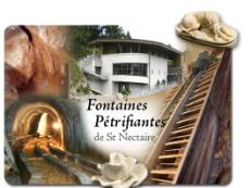 petrifying fountains tour saint nectaire france